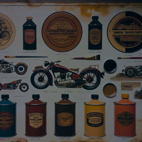 Quel est le meilleur type de peinture pour restaurer le réservoir d'une moto ancienne ?