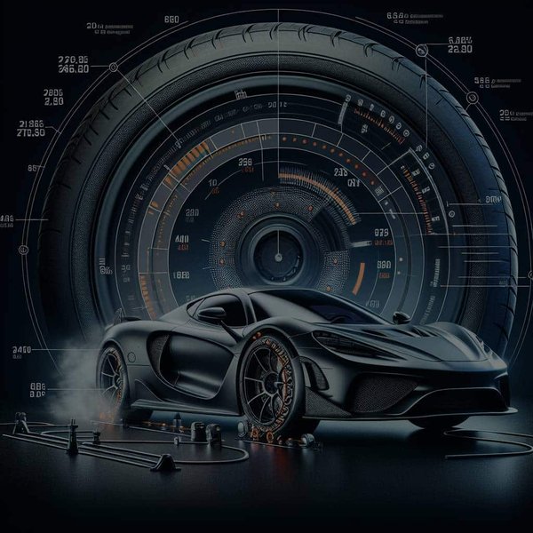 Comment la pression des pneus influence-t-elle la capacité de freinage d'une voiture sportive?